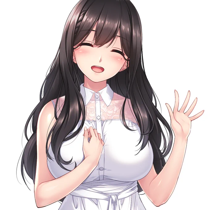 手を振ってる差分が個人的お気に入り😌
あとショタ君の方の立ち絵も完成してます。 