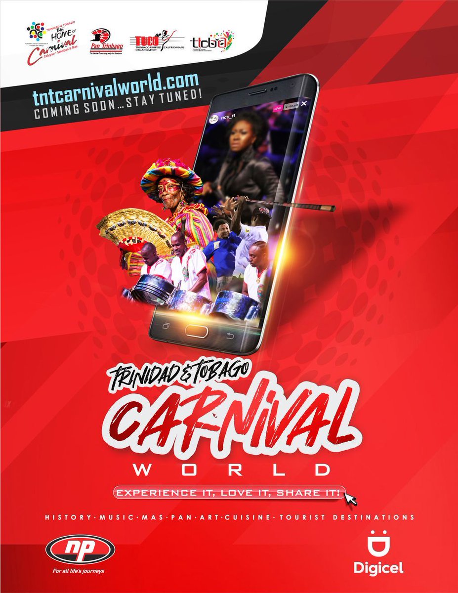 TriniTweets's tweet image. NCC’s ‘Carnival World’ goes live on February 12th - Trinidad Guardian... dlvr.it/RrQg44