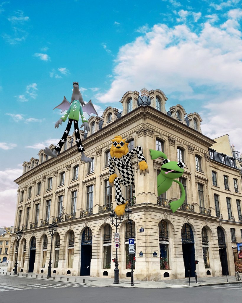X \ Louis Vuitton على X: Join Zoooom with Friends. @VirgilAbloh's crew of  animated characters created for #LVMenSS21 await you for a virtual jam  session. Launch the new AR filter in #LouisVuitton's