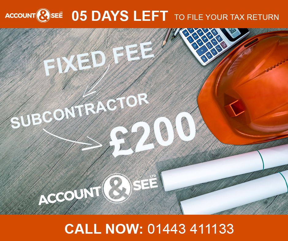 We welcome all Subcontractors, Sole Traders, Limited Companies and Partnerships. We provide 'Expert accountancy at Fair prices' starting at only £16.67 per month. accnsee.co.uk #accountandsee #accountancy