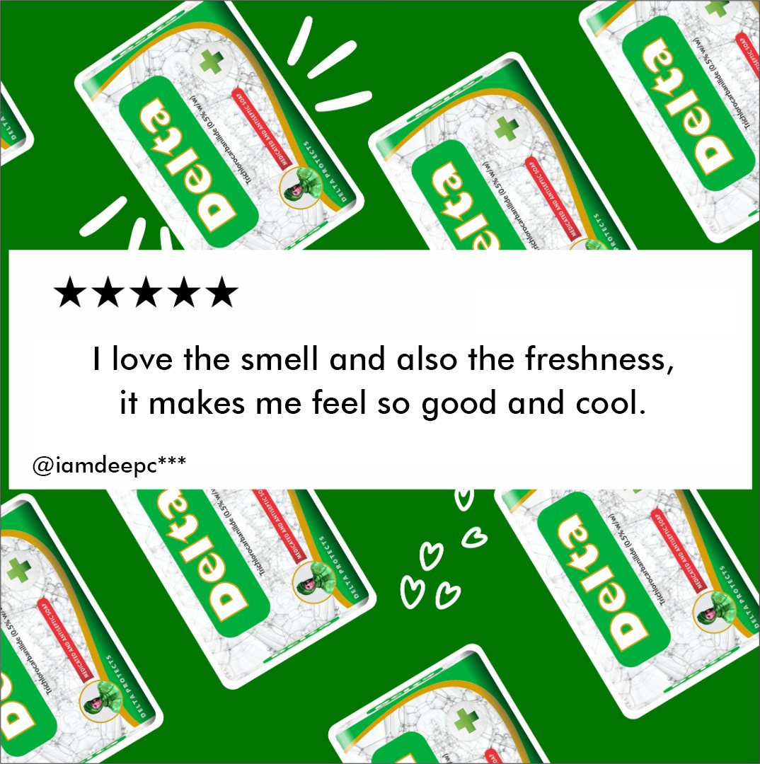 delta_soap's tweet photo. Thank you for your reviews FRESH FAM 💚💚💚

Tell us what you LOVE about #DeltaSoap 👇🏾

#DeltaSoap #StayFresh https://t.co/Uoh1IWeXw3