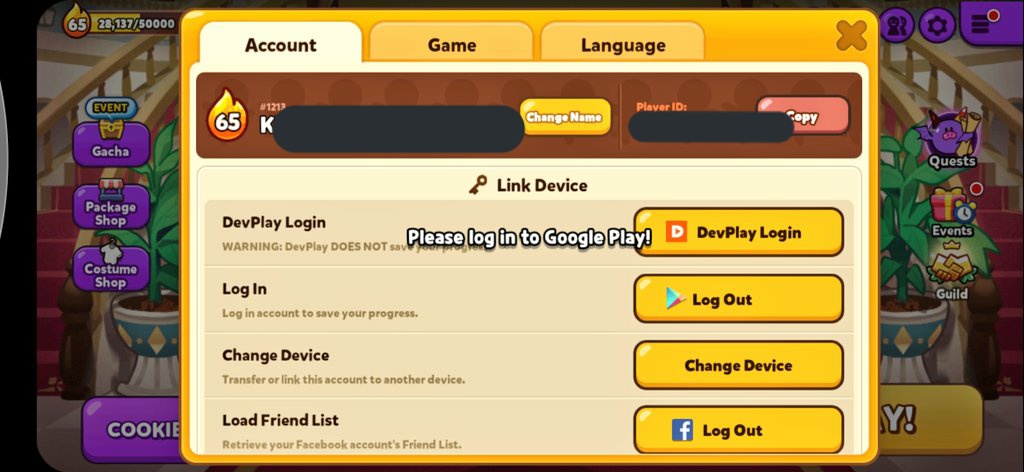 GOBIIND's tweet photo. @CookieRun i didn't get receive jelly shapes even my acc link to gplay. 😭 https://t.co/XpNSMtPy0Z