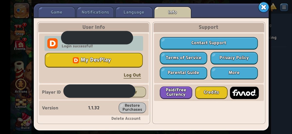 GOBIIND's tweet photo. @CookieRun i didn't get receive jelly shapes even my acc link to gplay. 😭 https://t.co/XpNSMtPy0Z