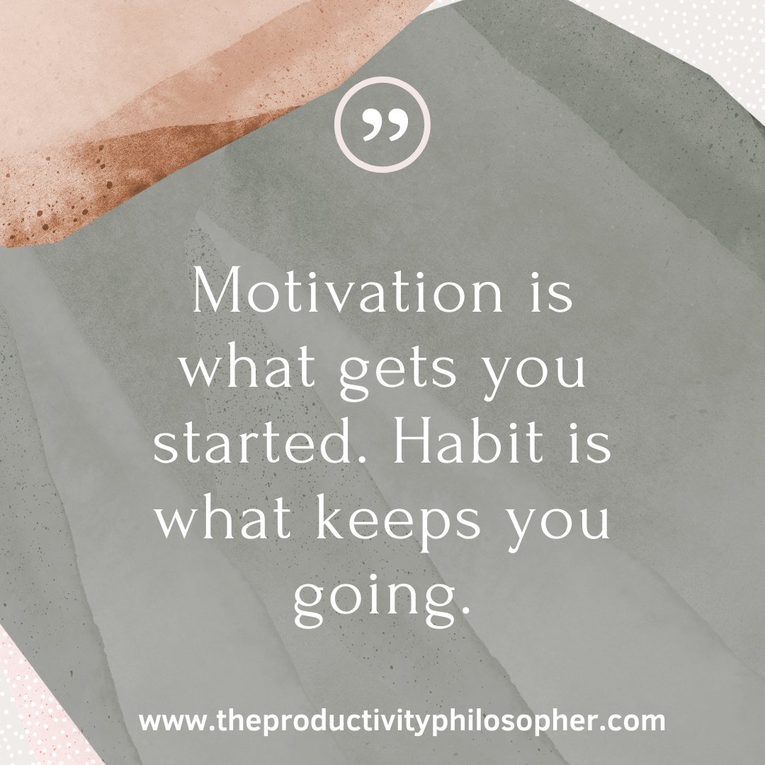 Neville_Garnham's tweet photo. What gets you off is an inspiration. It's the habit that keeps you alive.
#personalleadership #personaldevelopment #leadership #coaching #mentoring #mindfulness #wellbeing #theproductivityphilosopher #theraphaelynfoundationinc #nevillegarnham #motivation #keepwork https://t.co/CTLOmBw4yC