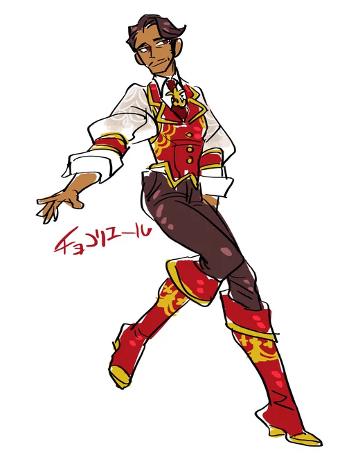 #まどろみ擬人化
市販お菓子擬人化で一番気に入ってる四人。 