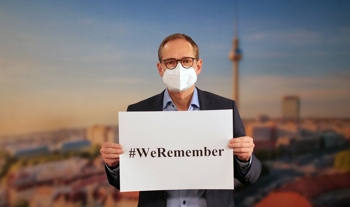 #WeRemember

Der Jahrestag der Befreiung von #Auschwitz ist und bleibt ein zentrales Datum unserer Erinnerungskultur. Es ist unsere Pflicht, alles zu tun, um Freiheit, Demokratie und Rechtstaat zu schützen und zu bewahren. #HolocaustGedenktag #NieWieder

berlin.de/rbmskzl/aktuel…
