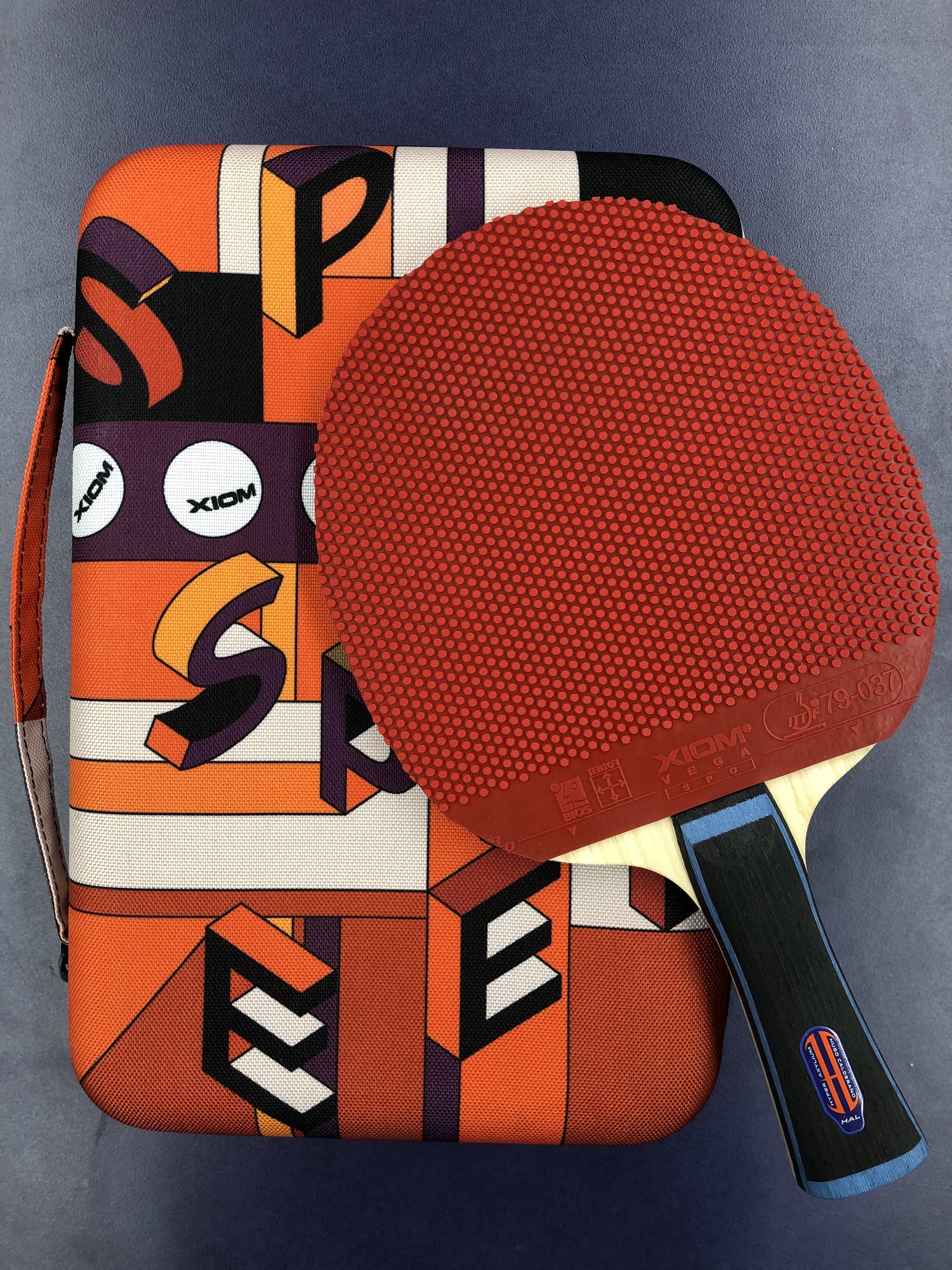 楽天市場】XIOM エクシオン 卓球ラケット フィール ZX III CP 攻撃用