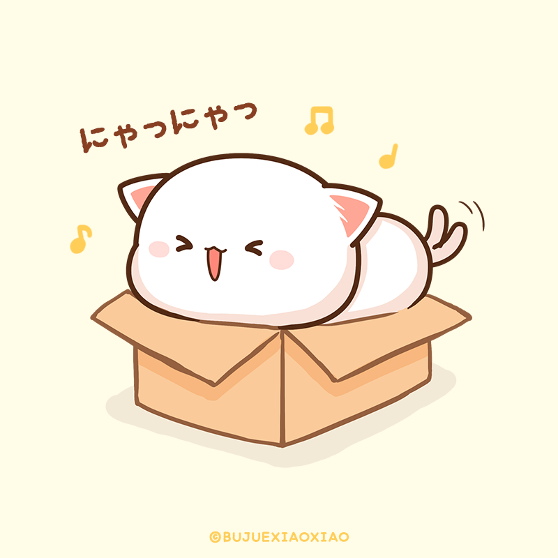ももねこちゃんとごまくん ももねこちゃん ダンボールにむちゅうだったから びっくりさせてみた ももねこちゃん ごまくん ねこ
