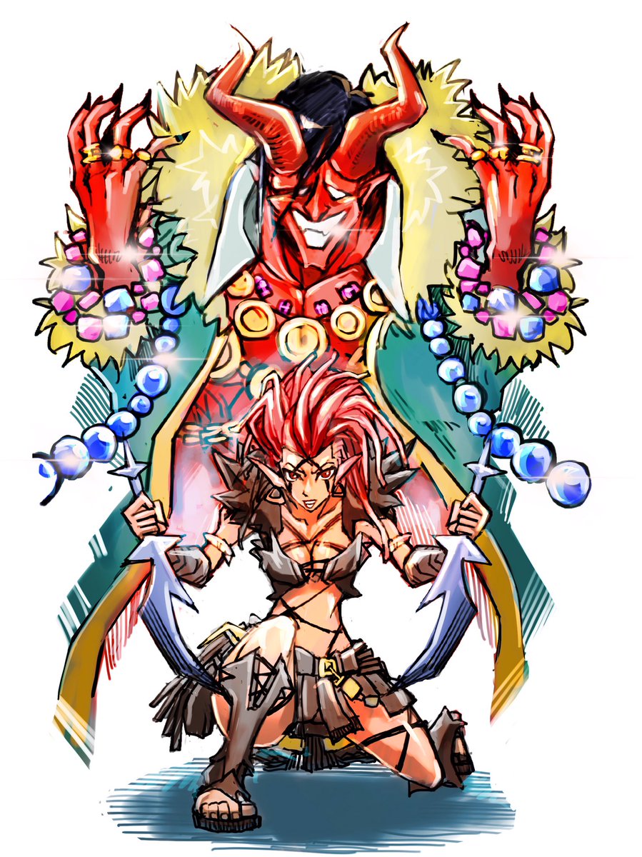 血網の続唱から 7マナのプレインズウォーカーが出せると聞いてワクテカしてます ボンゴ Mtg絵を描く副業イラストレーターのイラスト 血網の続唱から 7マナのプレインズウォーカーが出せると聞いてワクテカしてます ボンゴ Mtg絵を描く副業イラストレーターのイラスト