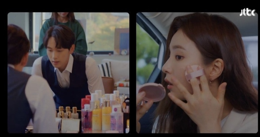 BanilaCo6's tweet photo. Beautiful @shinsekyeong is using #banilaco #covericious #cushion !! Are you watching #runon on #netflix ? https://t.co/ILmVZPiE79