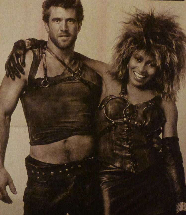 RT @indieimmy: #BehindtheScenes with Mel Gibson and Tina Turner in #MadMaxBeyondThunderdome https://t.co/dvkh9Sf0md
