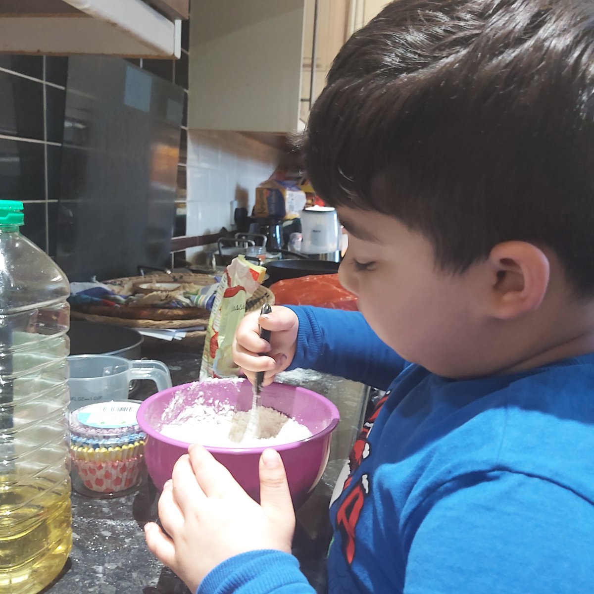 StSilas_Primary's tweet photo. Another young chef from Willow. Well done Saif for completing a SAM Home Belonging challenge. #willowclass #SAMchallenge https://t.co/yjK75MYNHt