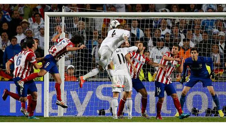 3. Sergio Ramos Last Minute Equaliser Against Atlético Madrid in Champions League 2014 to win La Décima... 