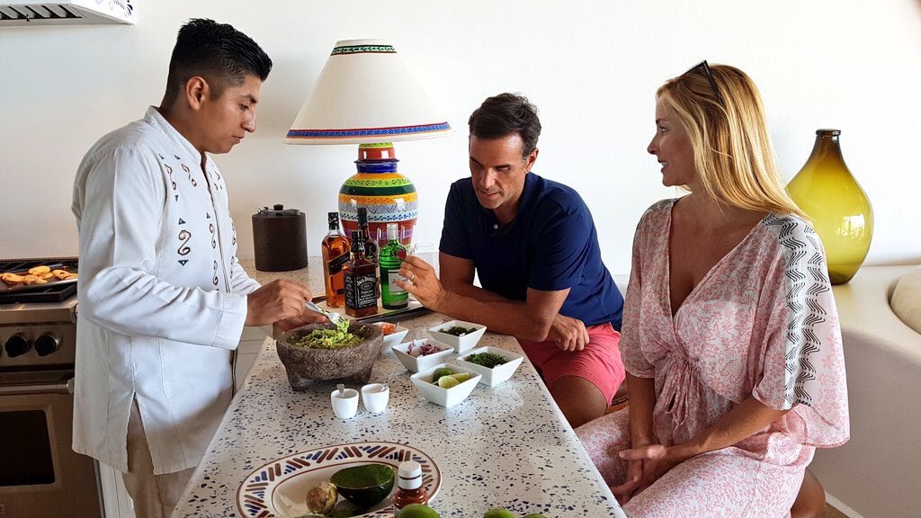 An experience to remember ⭐️
When you stay in one of  <a href="/LasVentanasCabo/">Las Ventanas al Paraiso, A Rosewood Resort</a>’s beach-front villas. Your designated personal butler will show you how to make an authentic #guacamole in your own villa kitchen. 🥑
#mexico #RWJourneys #luxurytravel #lasventanas