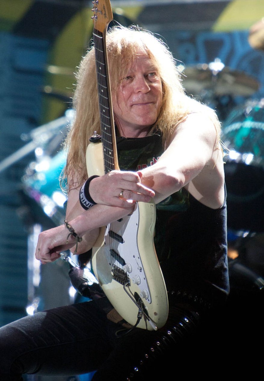 Happy birthday to you, Our God, Janick Gers. 