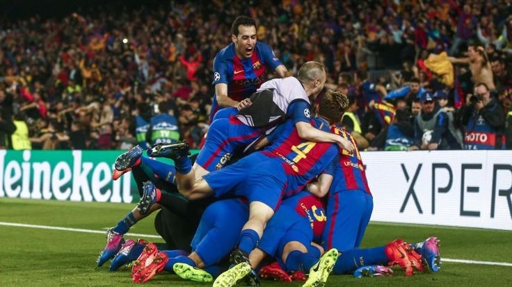 5. Barcelona 6-1 PSG!!!. One of the greatest Comebacks in the History Of the Champions League from 4 Goals behind 