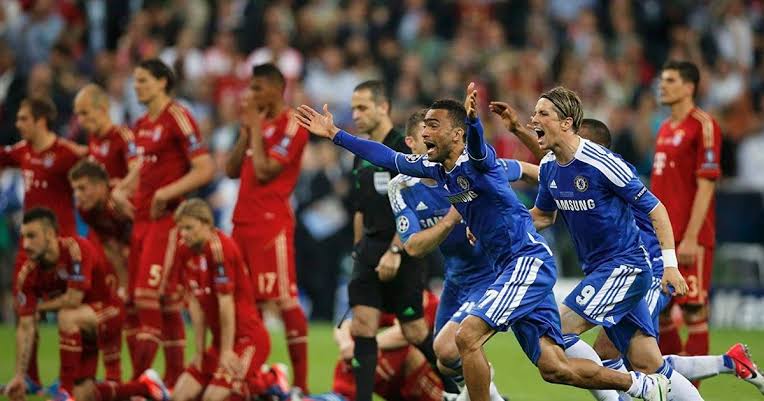 17. Drogba Goal to Equalize Against Bayern Munich in the 2012/2013 Champions League Final, A Season no Chelsea Fan will ever Forget 