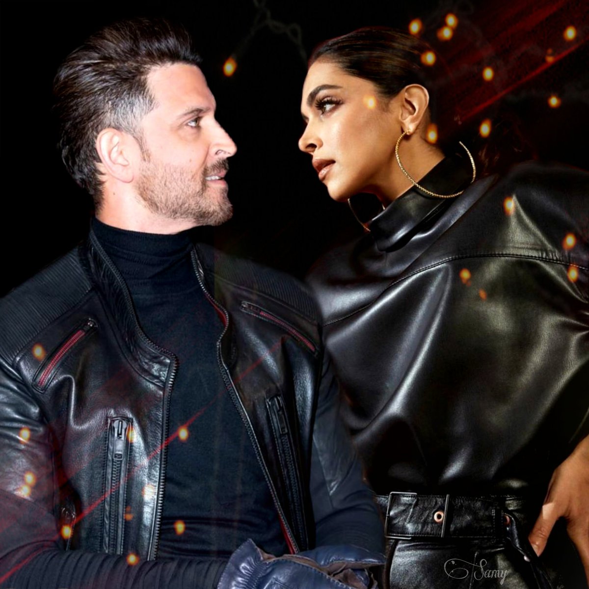 #HrithikRoshan #DeepikaPadukone 

HriDeep ❤ dressed in leather... Too hot To Handle 🔥🔥😍😍
Elegance is when the inside is as beautiful as the outside!
