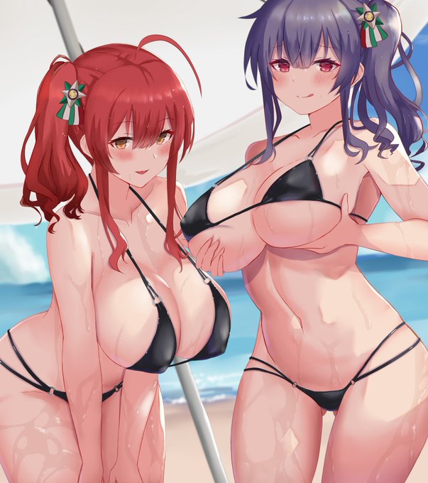 水着ザラポーラ
#アズールレーン #アズレン 