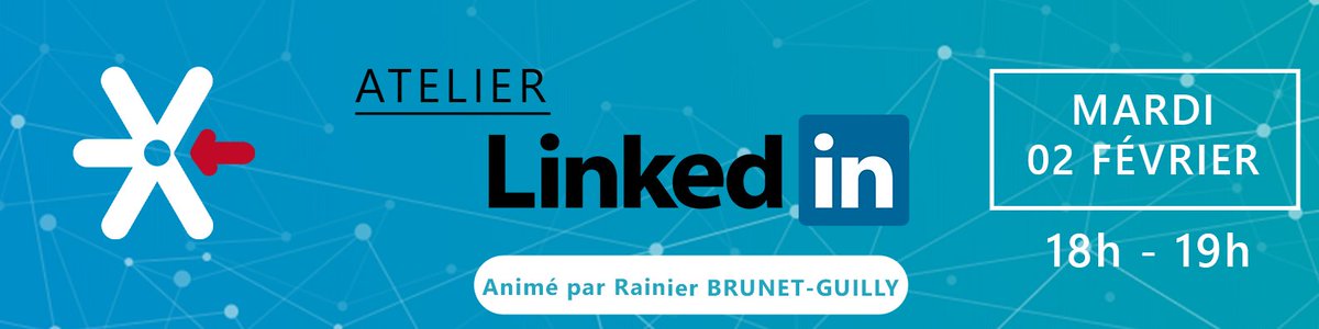 📢Mardi 2 février,<a href="/rbrunetguilly/">Rainier Brunet-Guilly</a>, administrateur du Centre, animera un #Atelier #LinkedIn sur Teams à 18h !
Vous êtes membre du Centre ? Inscrivez-vous et venez perfectionner vos compétences⚡️
L'atelier est ouvert à tous et à tous les niveaux.
+ d'infos 👉 bit.ly/3sXLmvP