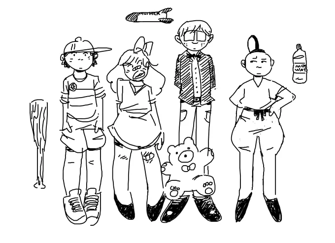 i had a rly bad time today but here is some stuff i did earlier (the pals, goop astronaut, arms, and doggies) 