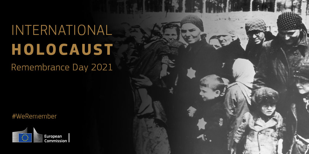 EUErasmusPlus's tweet photo. On #HolocaustRemembranceDay we say never again.

Memory is essential, we must remember, because things that are forgotten can return. This is what the 🇮🇹 writer &amp; Holocaust survivor Primo Levi taught us.

Knowledge &amp; education are key to avoid repeating the crimes of the past. https://t.co/1XZg0utBc5