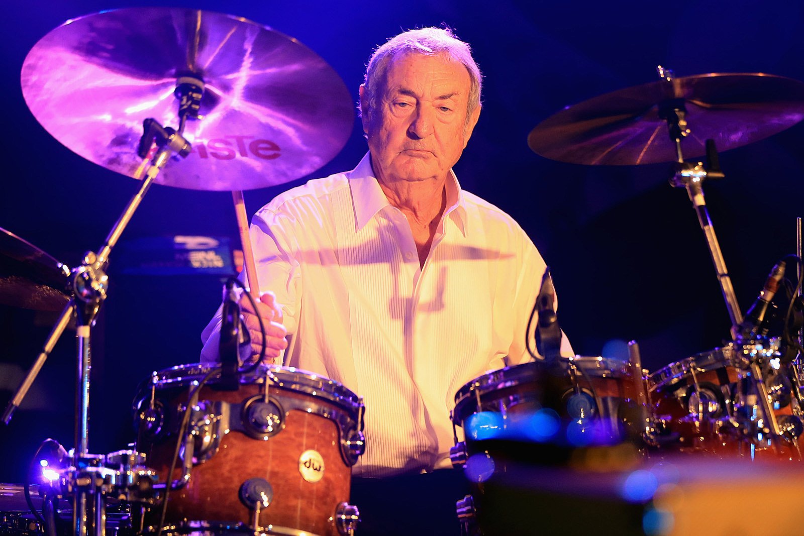 And a happy 77yh birthday to Nick Mason, drummer with Pink Floyd and A Saucer Full of Secrets                