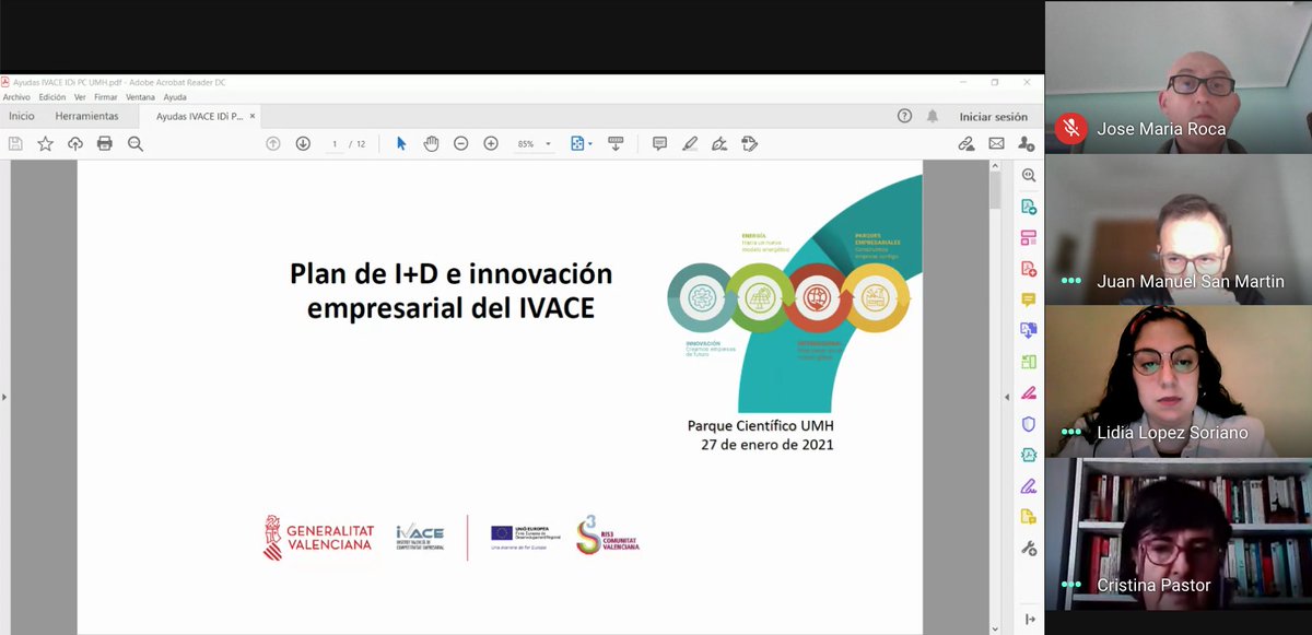 #DesayunosPCUMH | Arranca la formación gratuita "Aspectos clave para solicitar Ayudas <a href="/GVAivace/">IVACE+i</a>" con representantes del #IVACE y las experiencias de ejecución de las ayudas con La Siesta Technologies y @Mistwallstudio. 👩🏻‍💻

Presenta la jornada <a href="/lidialopezs_/">lidia lópez</a>.

#Financiación #Ayudas