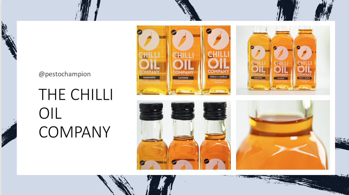 PestoChampion's tweet photo. ๐ Hello #foodie friends! ๐
๐ค Did you know @TheChilliOilMan produce a range of chilli oils from chillies from around the WORLD? ๐
.
https://t.co/mkx2g4lknM
.
#pestochampion #DeliShopsUK #SpecialityFair #meetTheMaker #SFFF21 #food #Oil #chilli #chillihead #chillioil #gourmet https://t.co/XSISGbwgcJ