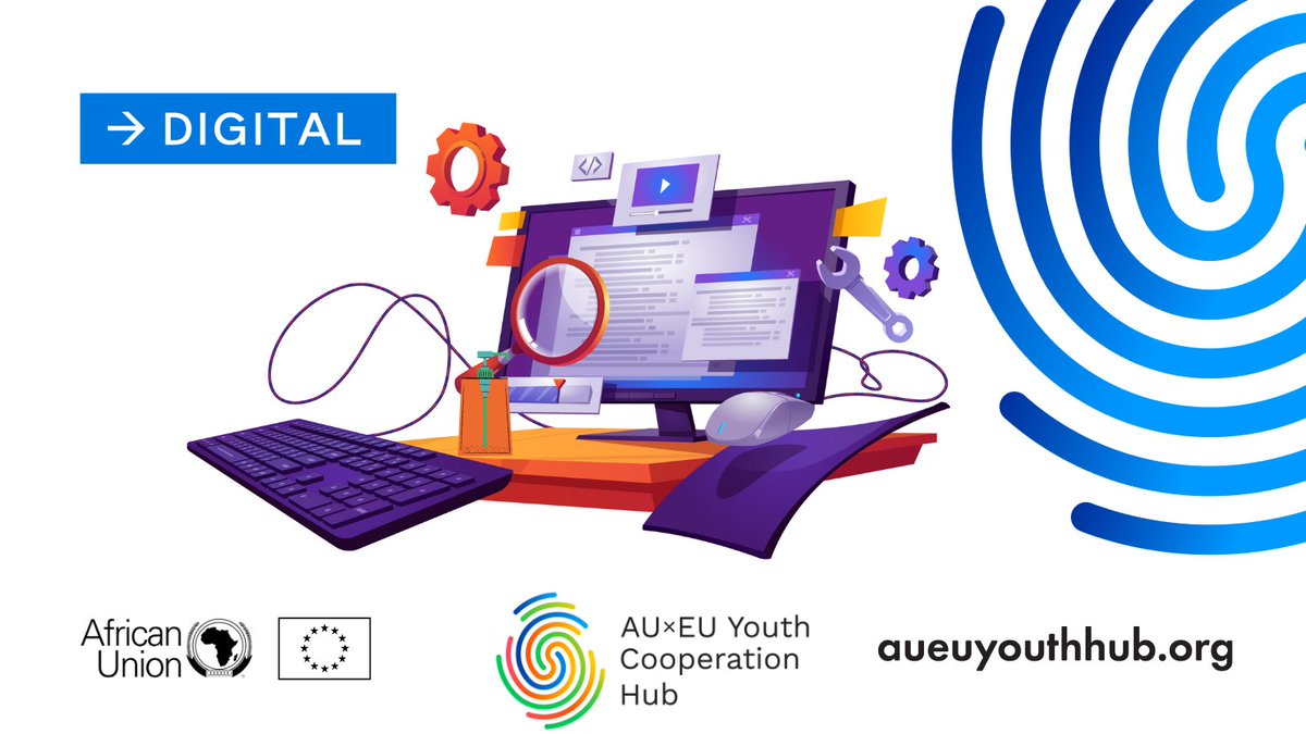 AUEUYouthHub's tweet photo. With #Covid19 and resilience from many factions of societies, digital spaces allowed for connectivity and innovation. Hackathons provided platforms for young people to take over the steering wheel.

#AUEUYouthHub #DigitalCluster #Youth #Leadership #Africa #Europe https://t.co/1HjOHUtFyC