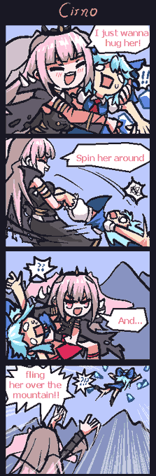 have this nice 4koma frens~~ #callillust 