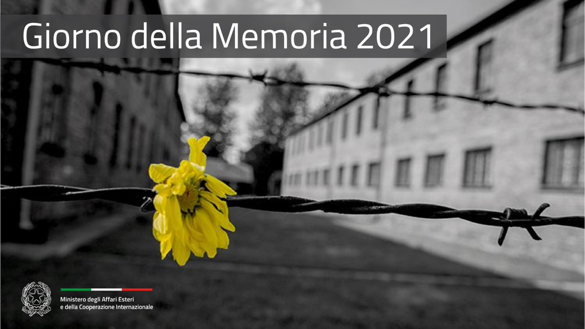 #GiornoDellaMemoria | “Teniamo vivo il ricordo della Shoah, unendoci alle comunità ebraiche italiane e di tutto il mondo nelle celebrazioni del Giorno della Memoria”

Leggi la lettera del Min. <a href="/luigidimaio/">Luigi Di Maio</a> 👉 esteri.it/MAE/it/sala_st…