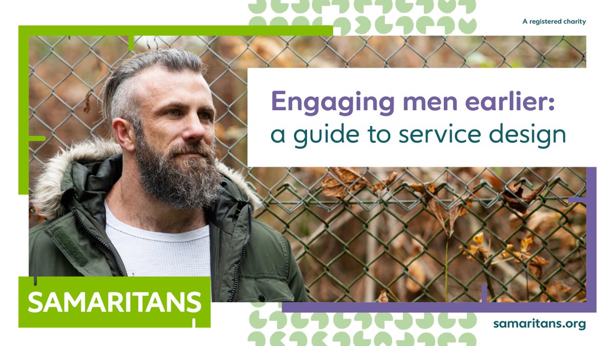 Middle-aged men are more likely to die by suicide than any other age group. Today, we're launching a new handbook which explores what wellbeing groups can do to appeal to and engage men earlier, before they reach a crisis point.Read our handbook here:  https://bit.ly/39jxioO&nbsp;