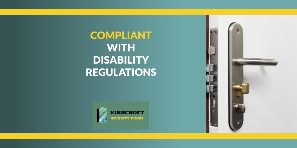 According to the HM Government's #building #regulations, #handles have to be easy to grip and operate and contrast visually with the surface of the door, to allow easy use by anyone regardless, of their #disability. 📄

We comply. 😊

Because we care. 🤗

kirnsecuredoors.com