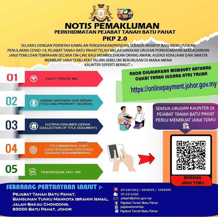 Pejabat Tanah Batu Pahat (@TanahPahat) / Twitter