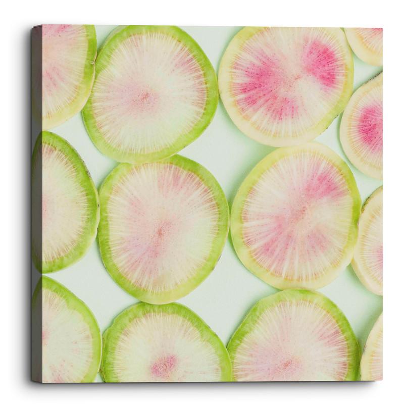 ThousandFaceArt's tweet photo. Check out this product 😍 Watermelon Radish Pattern Green White Pink Square Canvas Wall Art Picture... 😍 
by Thousand Face starting at £14.99. 
Show now 👉👉 https://t.co/m6UrPE4Pnh https://t.co/OnuRQcK3LY