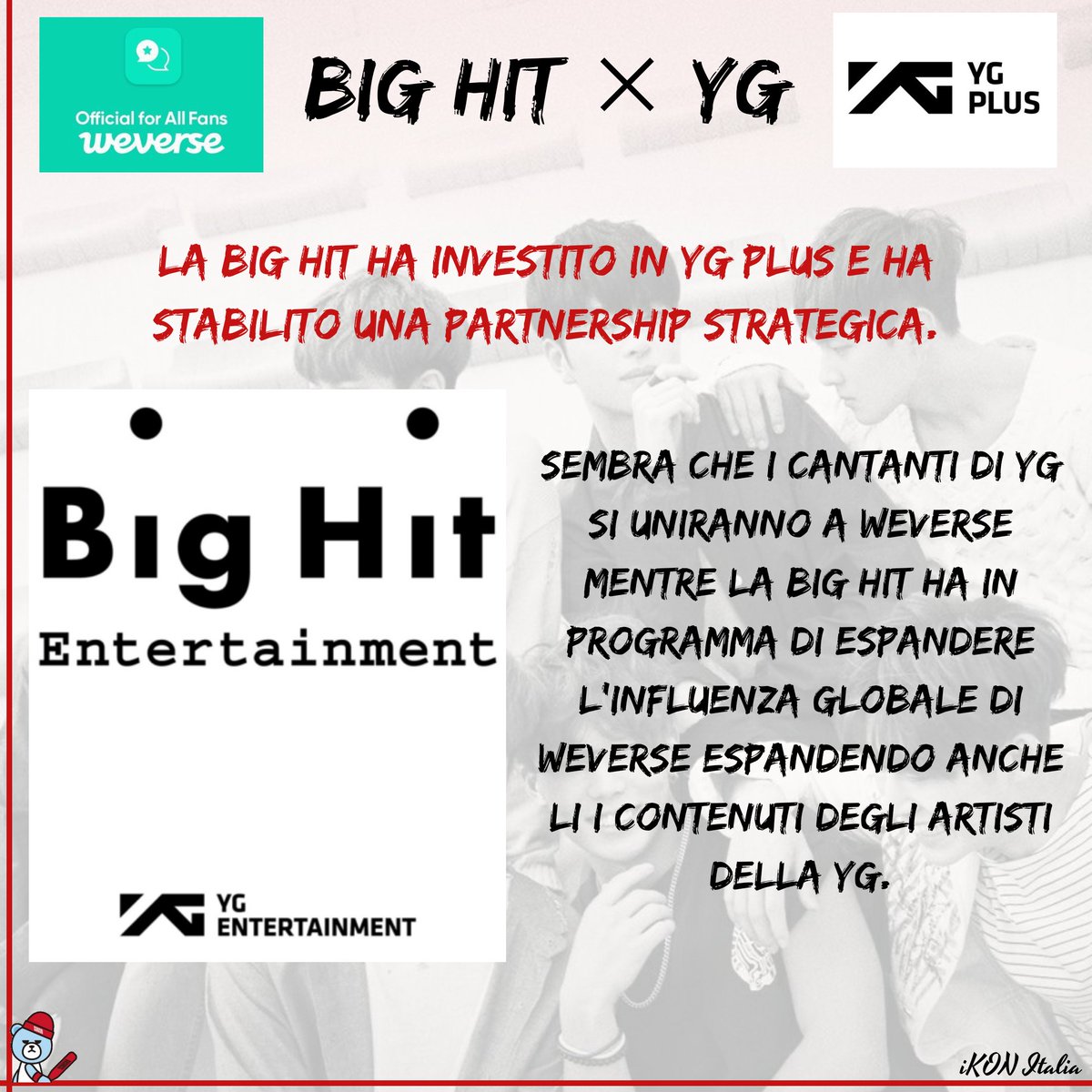 _ikonitalia_'s tweet photo. Fonte: https://t.co/O1eCuIwROa

Voi cosa ne pensate?

#ikon #ikonics #yunhyeong #chanwoo #bobby #DK #jinhwan #YG #June #Twitter #kpop #ikonitalia  #ikonic  #instagram #yg #ygent #yge #ygentertainment #ygfamily #korea #music #yourprivacyfirst #bighitentertainment #weverse https://t.co/TzgiUQ9c2u