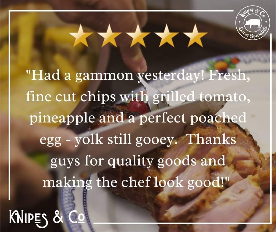 Our gorgeous gammon is proving a popular choice with recent customers! Thanks to Conrad for this epic feedback! 😍

Our online store is open 24/7 and is packed full of fantastic products for you to cook up a storm in your kitchen. 👨🏽‍🍳

Hit the link. 👇🏻 

shopbaconspecialists.co.uk 🐷