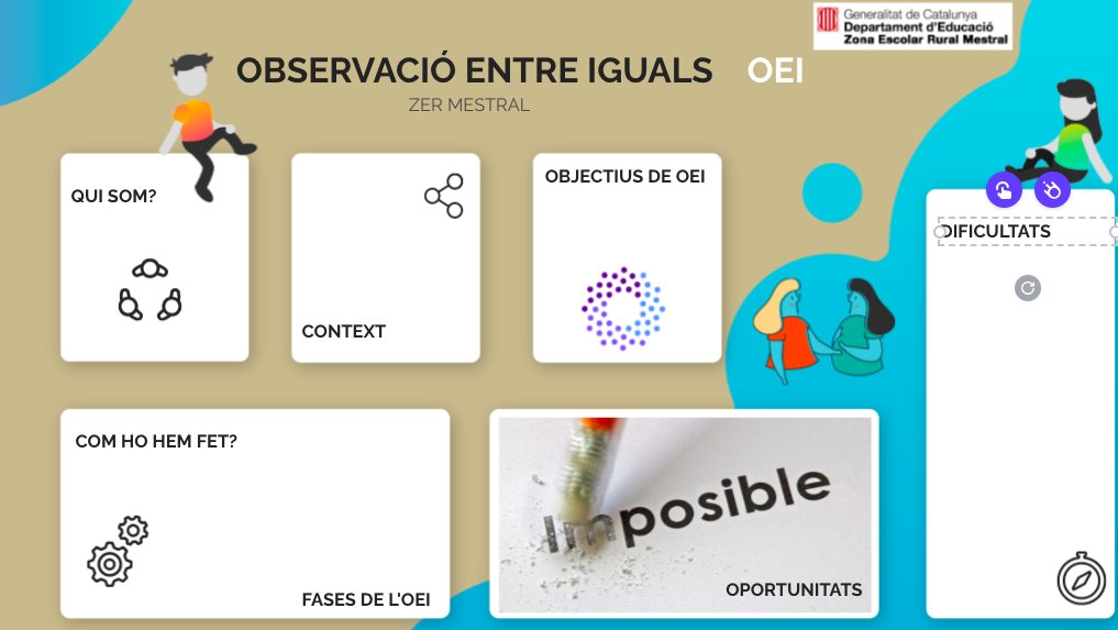 xarxaCb's tweet photo. Avui a la 3a. sessió #xarxacb #XCBT parlem de l'observació entre iguals, una pràctica que es va començar el curs passat, amb la col·laboració de @GraiUab @davidduran_cat
 + la presentació de l'experiència que s'està fent 
@ZERMestral
 (Esther Vallvé, Llúcia Targa i Cinta Falcó) https://t.co/iDL7pFCs88