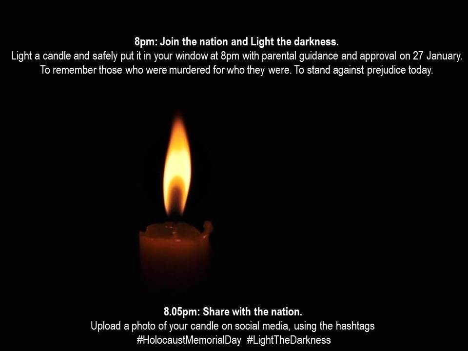HarrisRainham's tweet photo. Holocaust Memorial Day 27th January 2021
Harris Academy Rainham invites all our parents, students and friends to join us in marking Holocaust Memorial Day 2021 at home this year. https://t.co/44UrfNS7DV