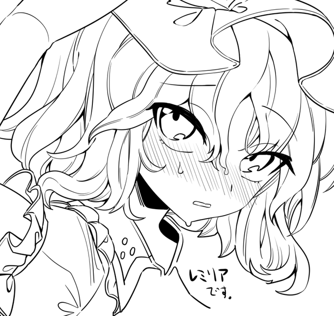 かわいい顔が描けた 