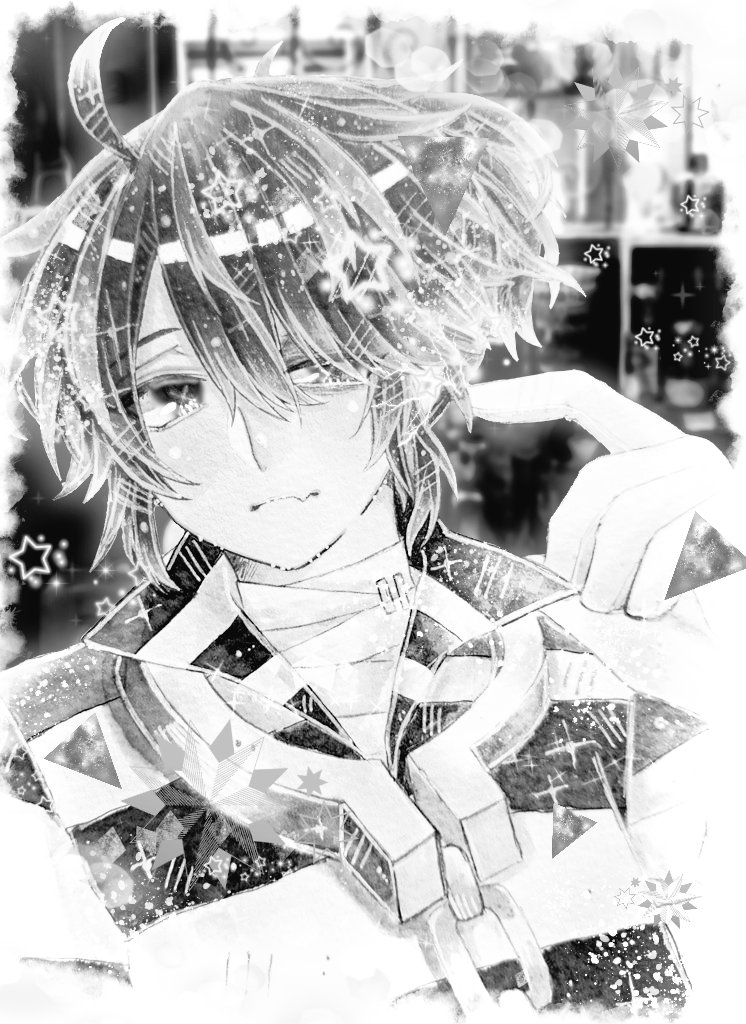 #モノクロにするとカッコ良く見える魔法がかかる
ほう…ほう… 