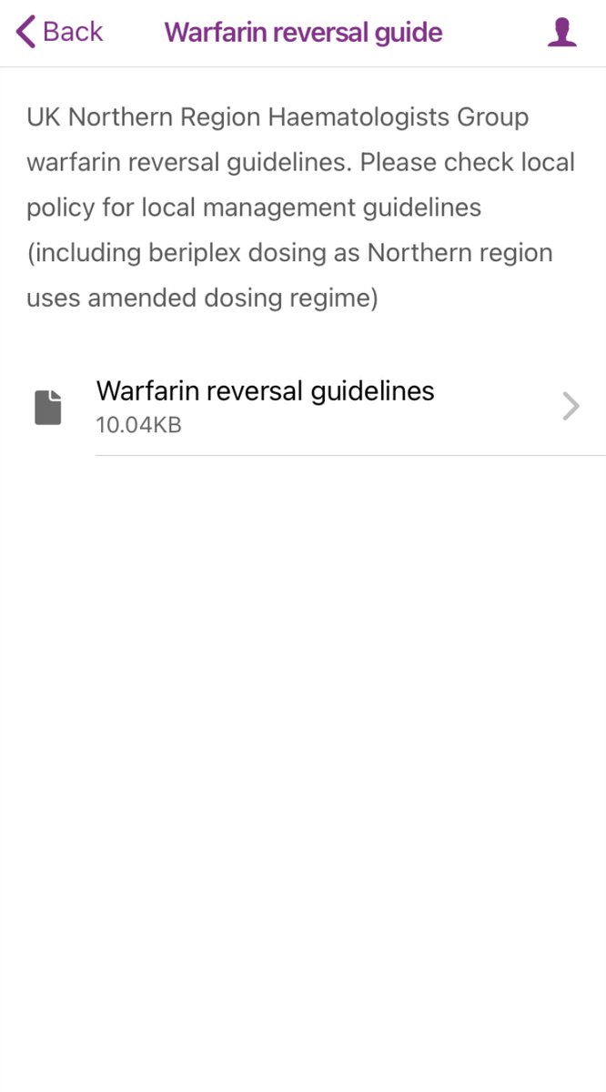 6/ If the patient is on warfarin, use the INR (an internationally standardised modification of the PT) rather than PT to guide reversal according to local guidance-the  #bukumedicine app includes the Northern region haematology consultants group guidance for reference
