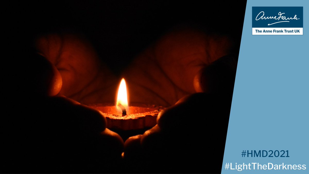 Today we remember all whose lives have been brutally cut short during the Holocaust, and in genocides around the world. Join us and #LightTheDarkness by lighting a candle in memory of all victims #HMD2021