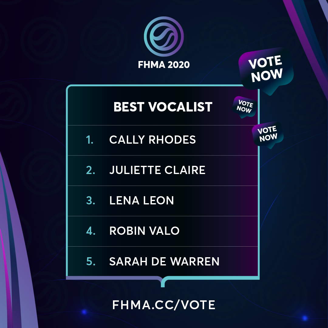 Nominated as 'best vocalist' for the <a href="/FutureHousMusic/">Future House Music</a> awards! 🙏🎈