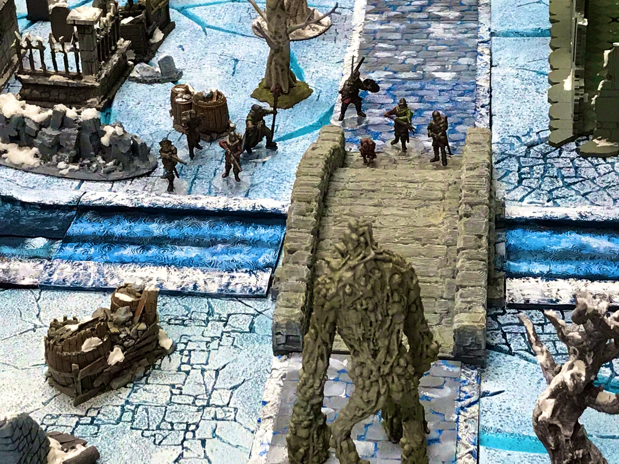 N S Miniatures 雪原都市の戦いです 道や川のモデルをペイントをお願いしているアプタスで仕上げてもらいました Nsミニチュア フロストグレイブ 3dプリント N S Miniatures 雪原都市の戦いです 道や川のモデルをペイントをお願いしているアプタスで仕上げてもらいました Nsミニチュア フロストグレイブ 3dプリント