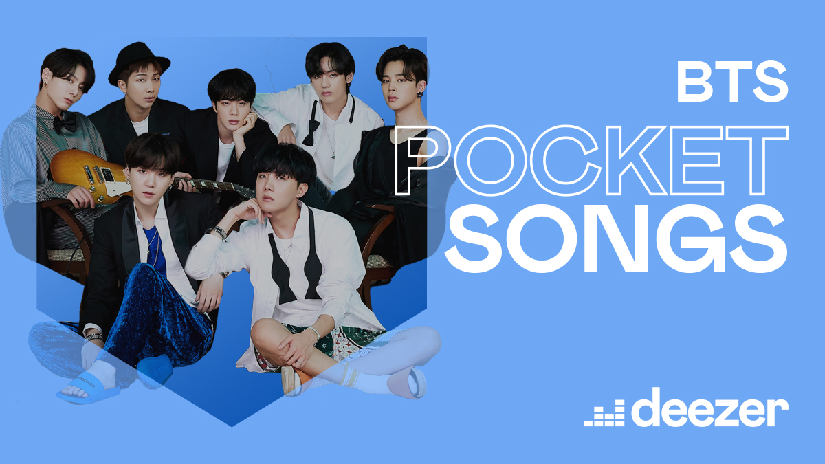 #BTSArmy! We have a gift for you 💜 @BTS_twt have curated a #PocketSongs playlist of their all time favourite songs and we’re loving it! Stream it exclusively on Deezer. deezer.lnk.to/PocketSongs_BTS