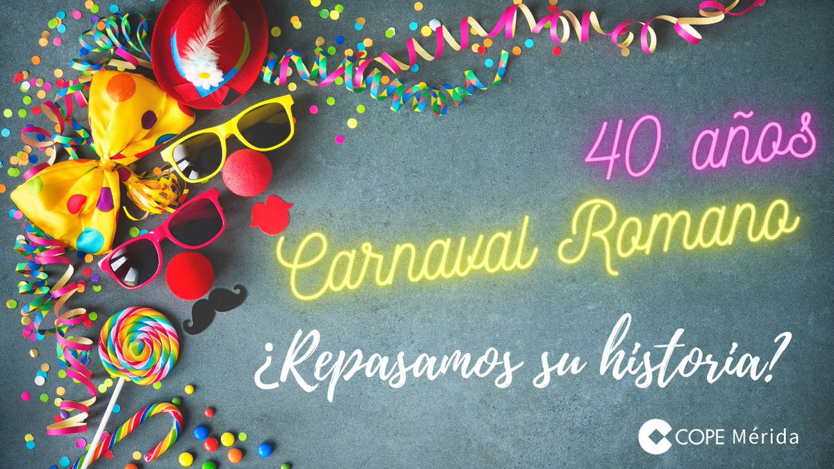 🗣️ Opinión
#40AñosCarnavalRomano 

Según tu criterio, ¿Cuál es la copla más laureada del <a href="/_CarnavalMerida/">Carnaval Romano de Mérida</a>? 

- "Será que llega febrero" Bordinis  <a href="/lamarara/">Chirigota La Marara</a> 

- "Llegó Pipilastrum, llegó" Pipis <a href="/los_pilinguis/">Los Pilinguis</a> 

- "Muy atentos"  Guardaespaldas #LaCarcajá 

- Otra: Dinos cuál!