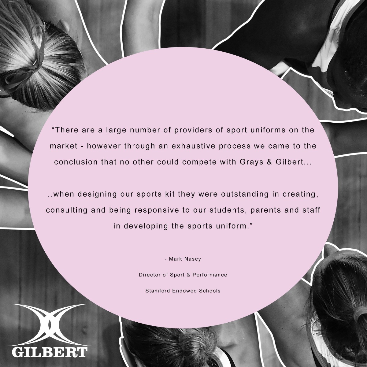 "No other could compete with Grays or Gilbert."

Looking for new kit for 2021? Look no further.
Here's what Stamford Schools Director of Sport Mark Nasey said...

fal.cn/3cZCo

#netball #teamwear #gilbert