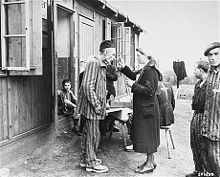 There were over 400 camps around the city, containing around 100,000 malnourished, half-starved and desperately ill slave workers drawn from across Europe.With obliterated infrastructure & filthy conditions, the scale of humanitarian crisis was overwhelming. /2